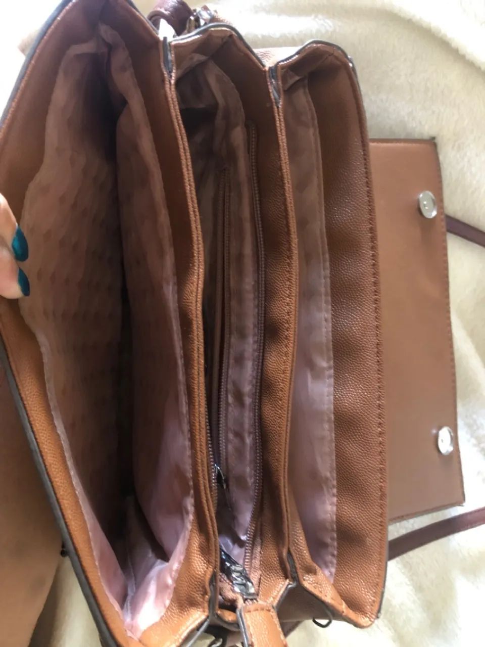 Bolsa Santa Lolla Marrom - Foto 3