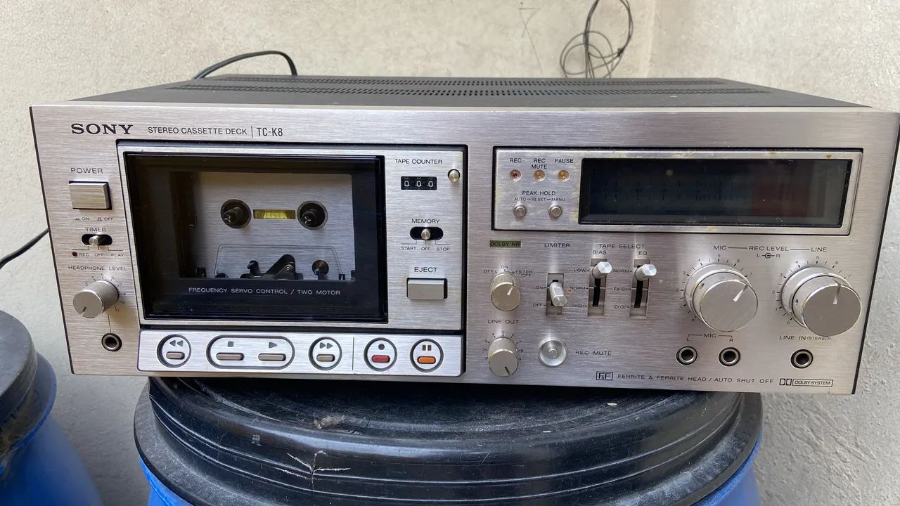Sony TC-K8 Stereo Cassette Deck - Aparelhos de Som - Parada de Lucas, Rio de Janeiro 1436932961