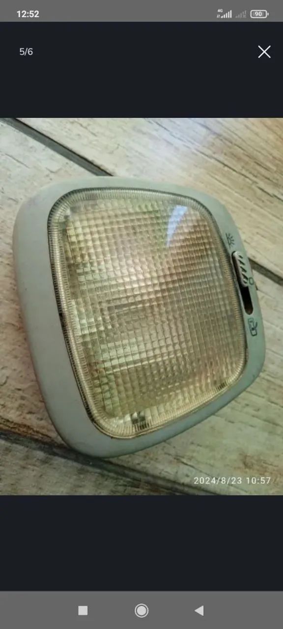 Luz Teto Cortesia VW Gol/Parati/SaveiroG2/G3 