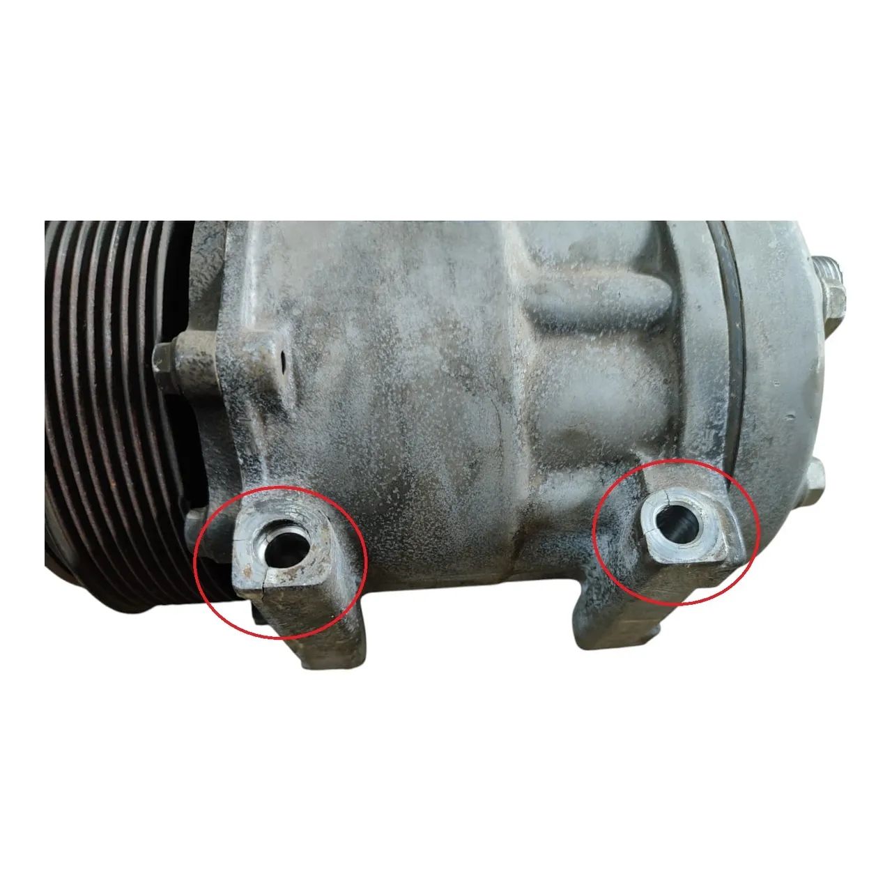 Compressor Ar Condicionado Original Tector C/ Avaria E2203 - Foto 8