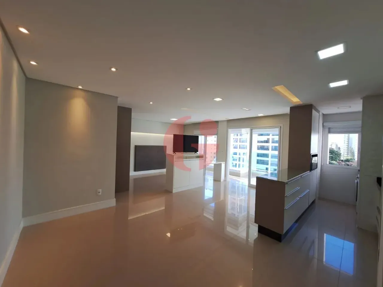 Apartamento para venda e locação com 01 quarto e 01 vaga de garagem - 56m² no bairro Jardi