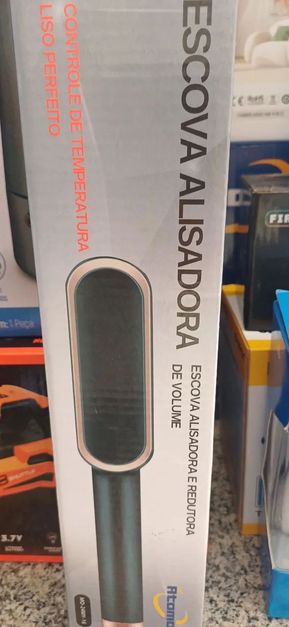 Escova Alisadora e Redutora de Volume - Foto 2