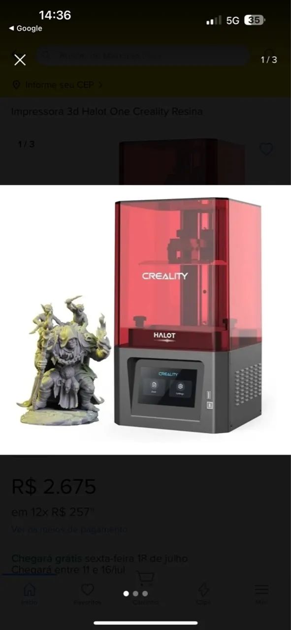 Máquina de impressão 3D - Para quem busca inovação! - Foto 3