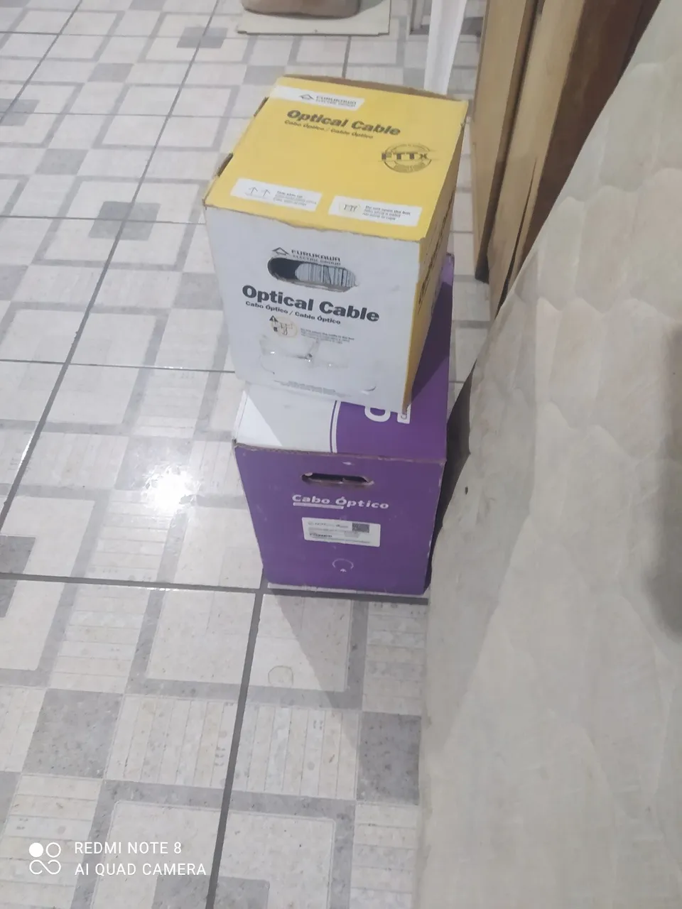 Cabo Óptico Furukawa 500 metros