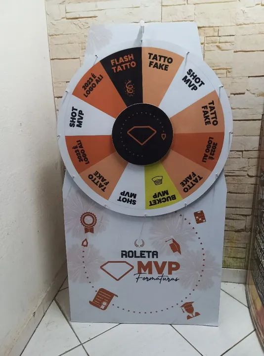 Roleta personalizada para ações promoções - Foto 2