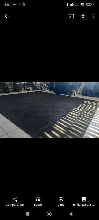 Piso academia emborrachado  - Foto 3