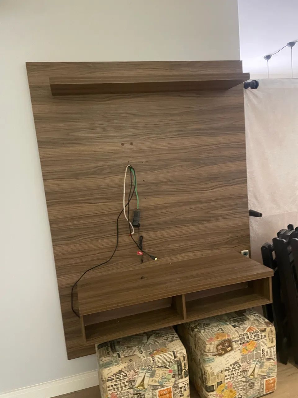 Rack pra TV com painel