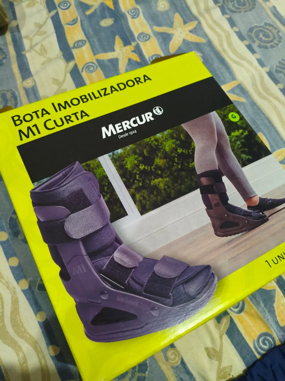 Bota Imobilizadora M1 Curta Mercur