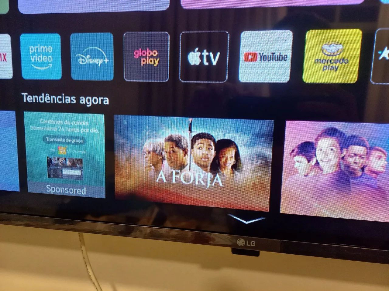 SMART TV LG 32 - Menos de 3 meses de uso