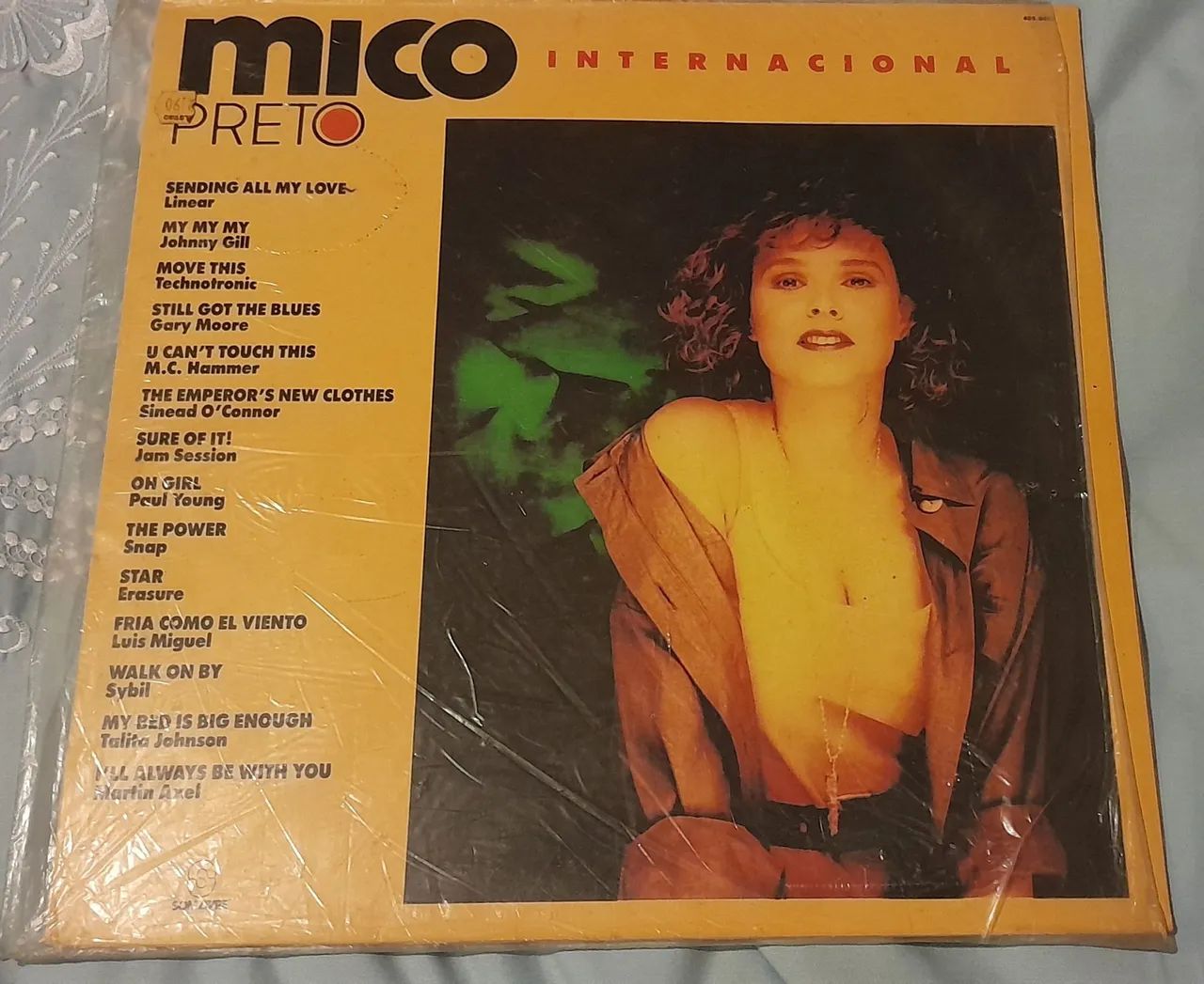 Disco de Vinil Mico Preto Internacional