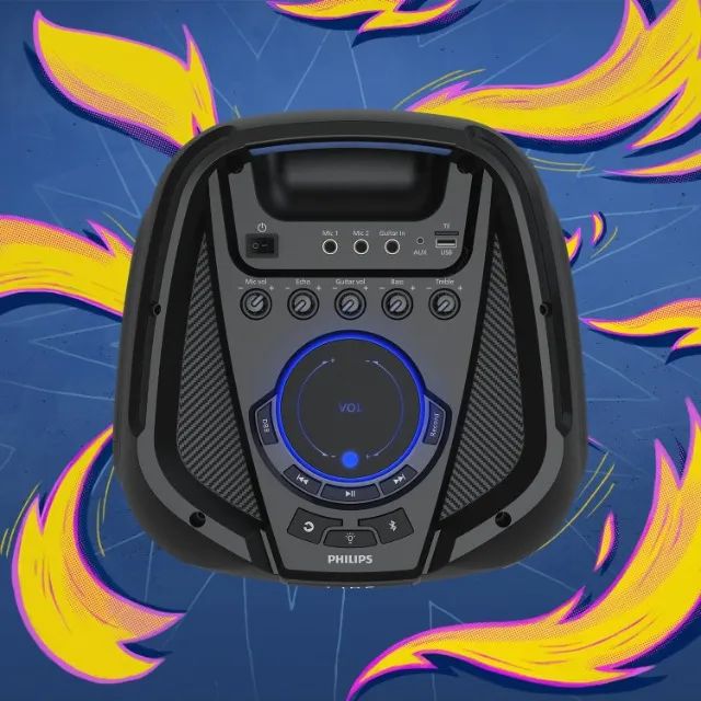 Caixa Bluetooth Philips 1300w  - Foto 3