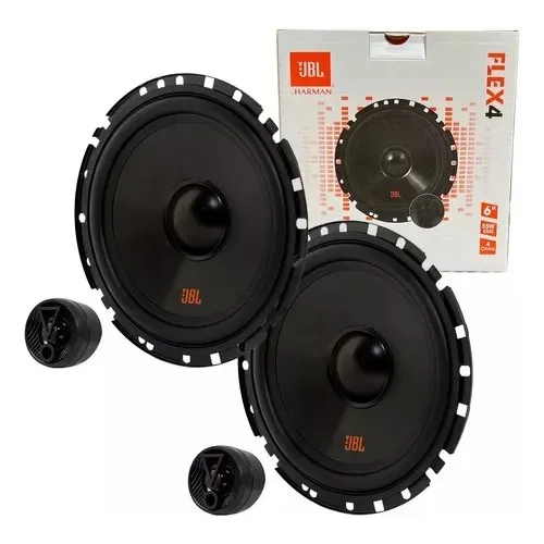 Kit Duas Vias Jbl 6 Polegadas 110w 55Rms Jbl62vfx55
