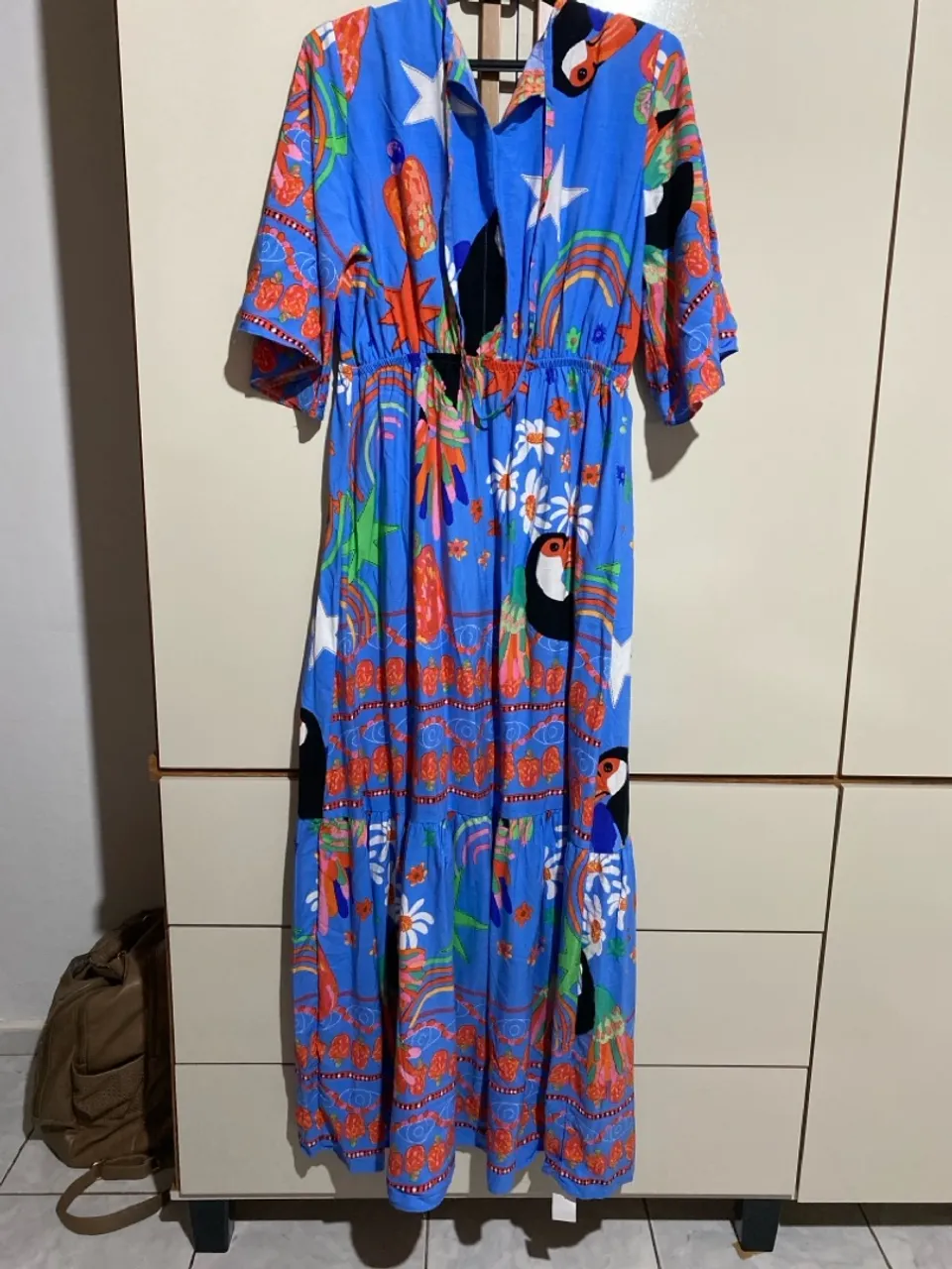 Vestido Longo Floral