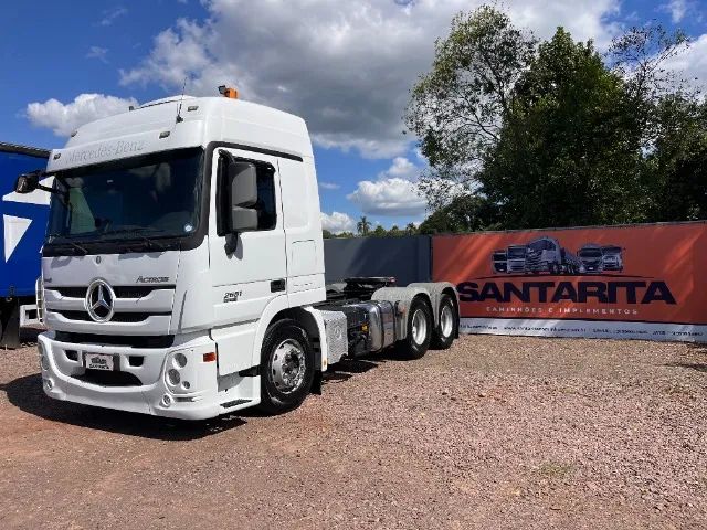 MB Mercedes-Benz Actros 2651 S 6X4 2018 Com Retarder Traçado Teto Alto Automático Revisado