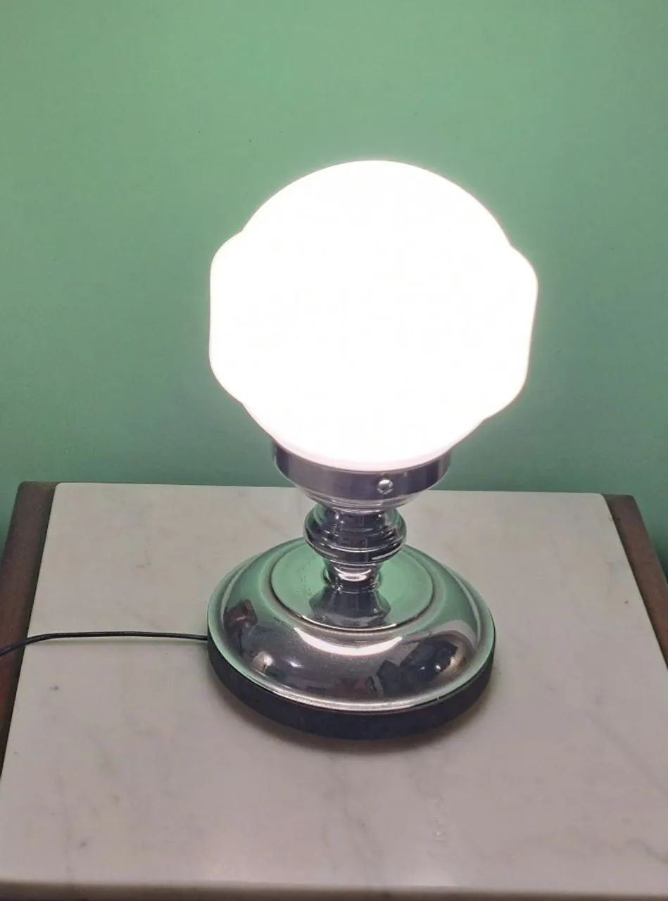 ART DECO Par de luminárias   mesa originais exclusivas 