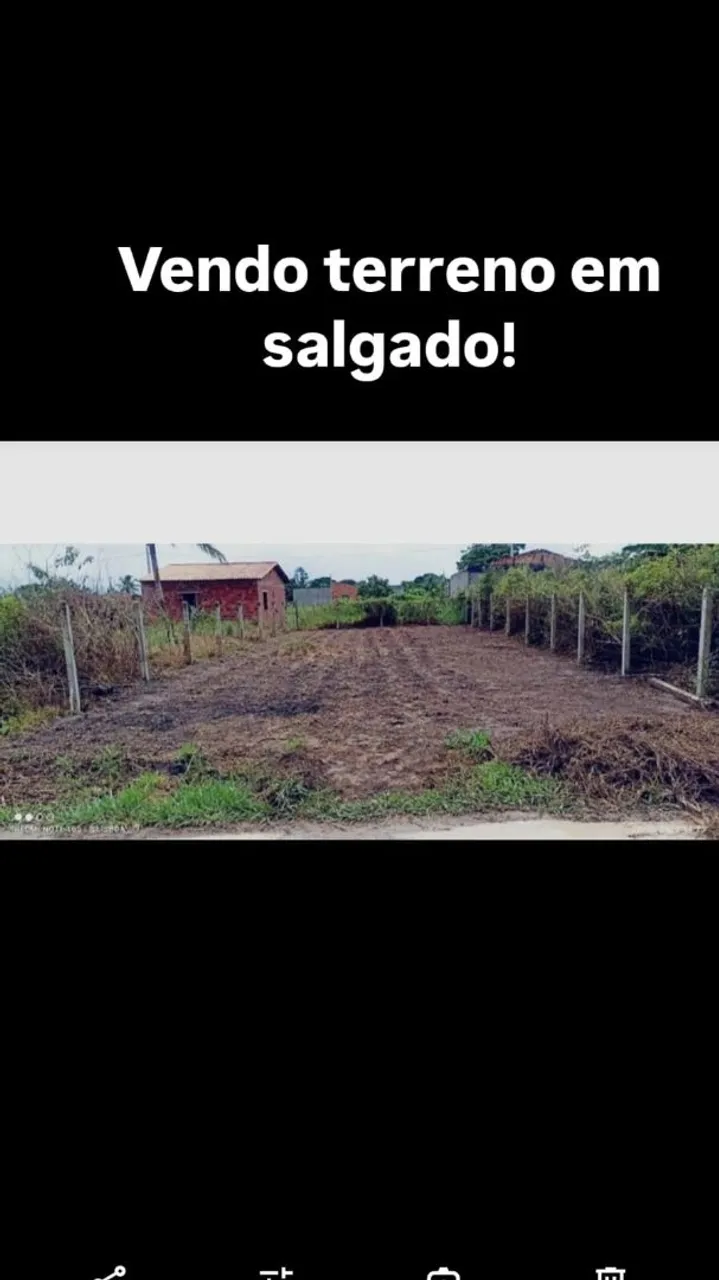 Vendo lote na quebrada 3 em salgado próximo parque Timbó