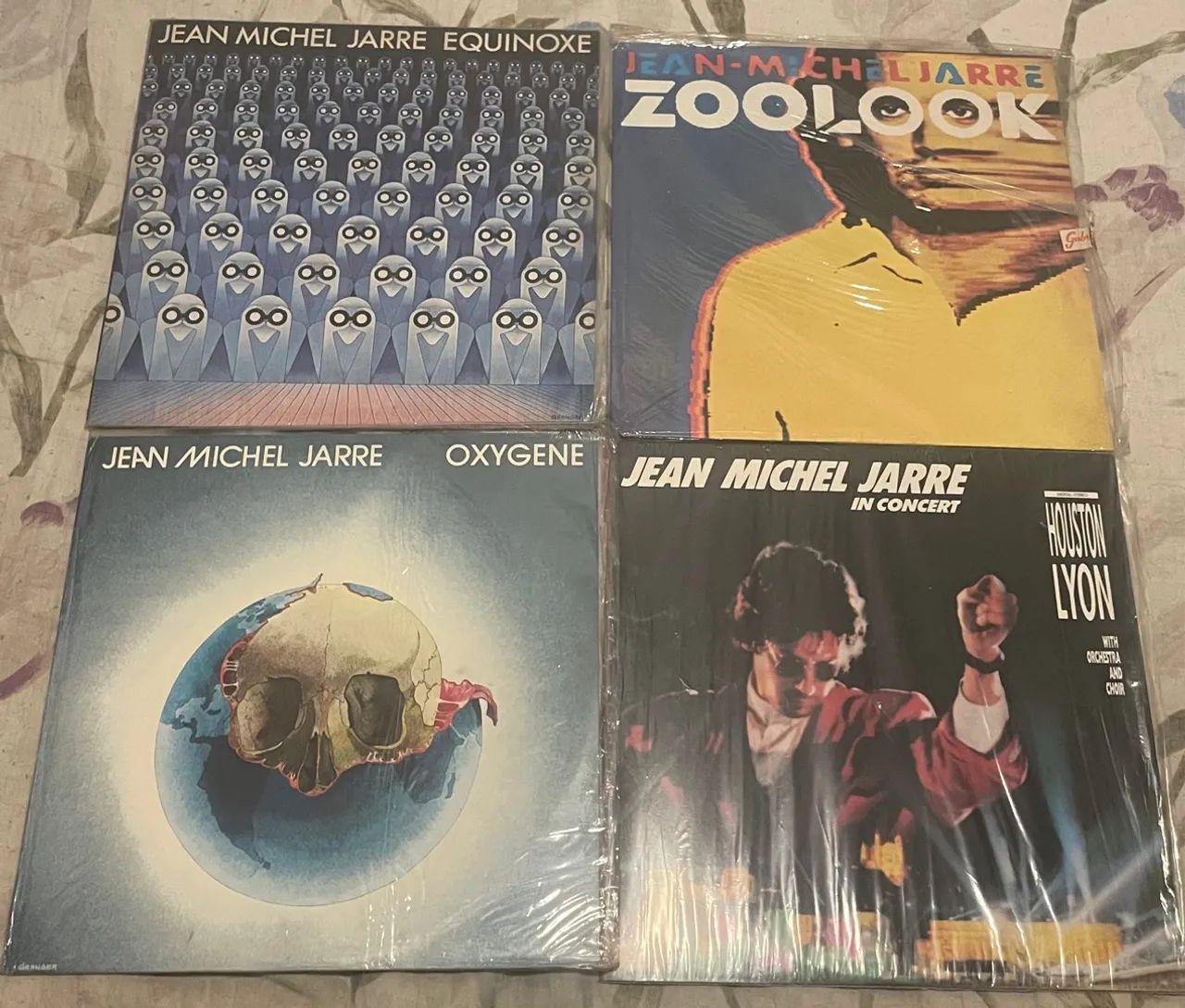 Combo Discos de Vinil  Jean Michel Jarre