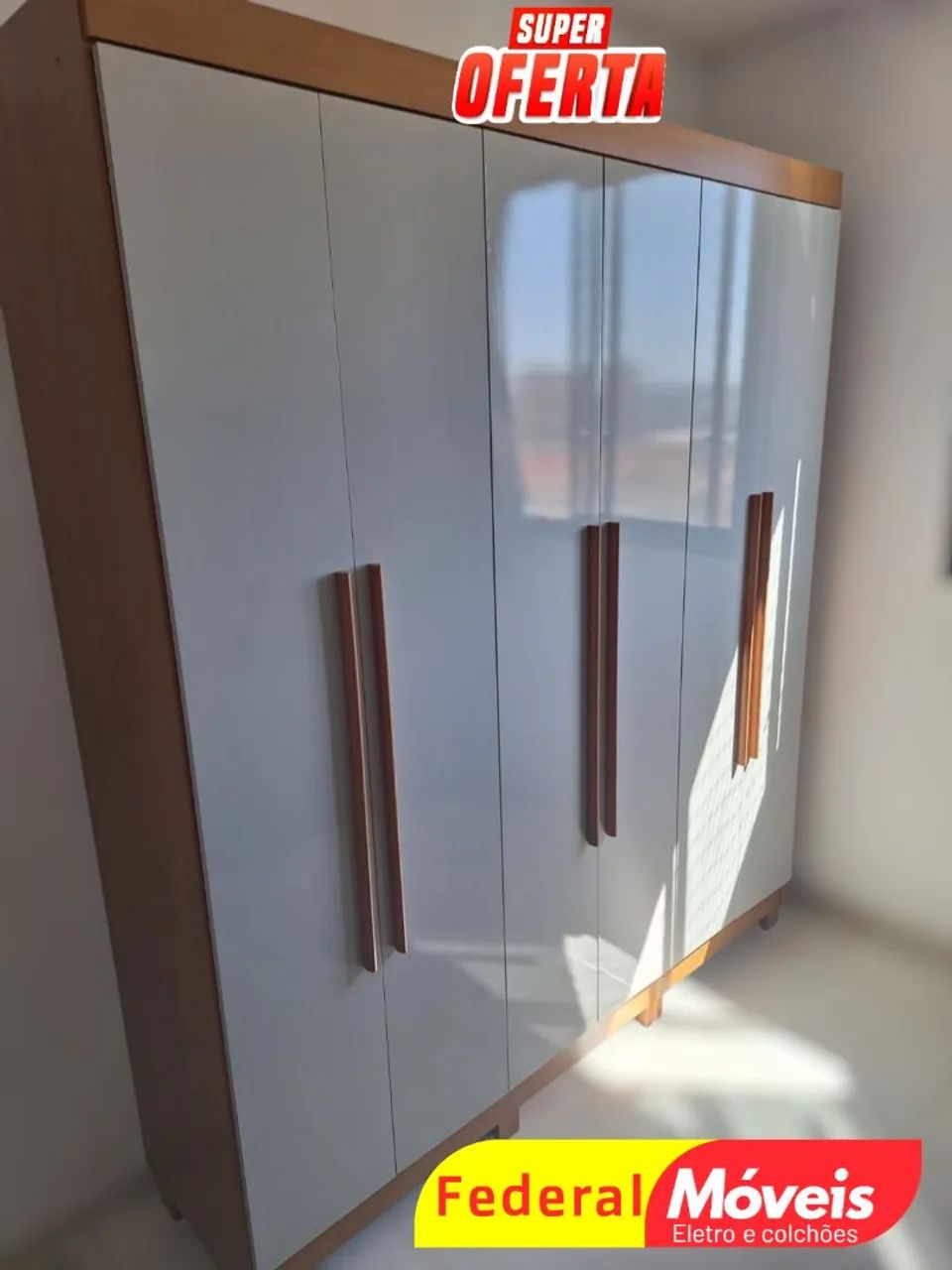 Guarda Roupa 6 Portas - Nova! Qualidade e durabilidade