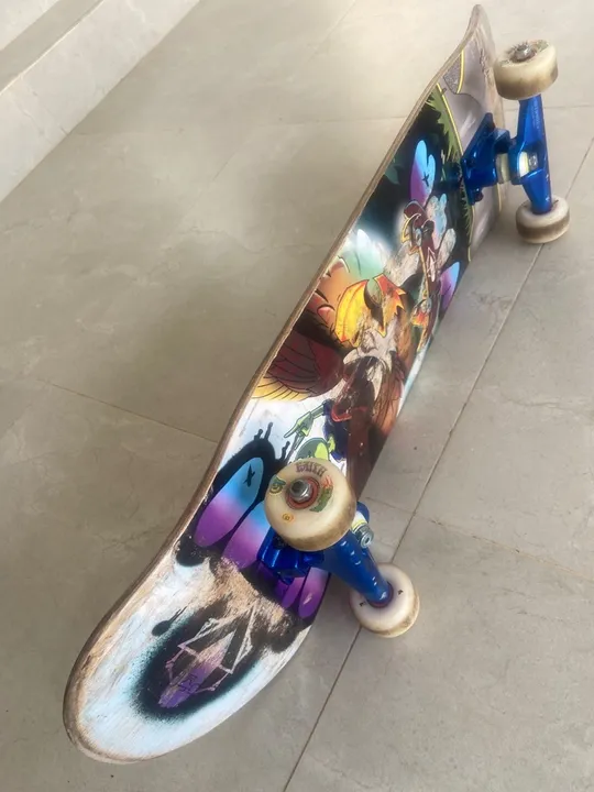 Skate Completo - apenas 2 meses de uso!