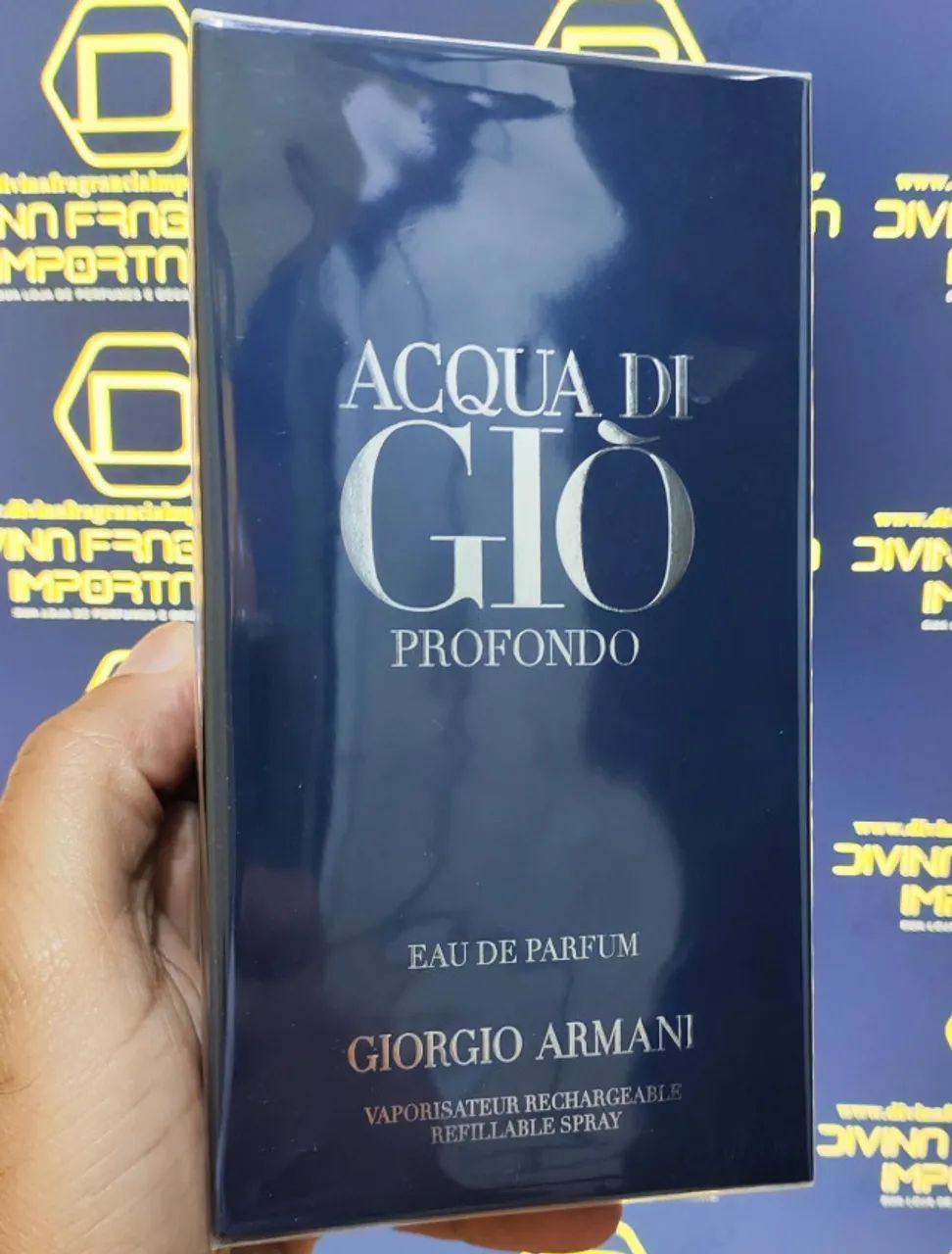 Perfume Acqua di Gio Profondo - Leia a Descrição