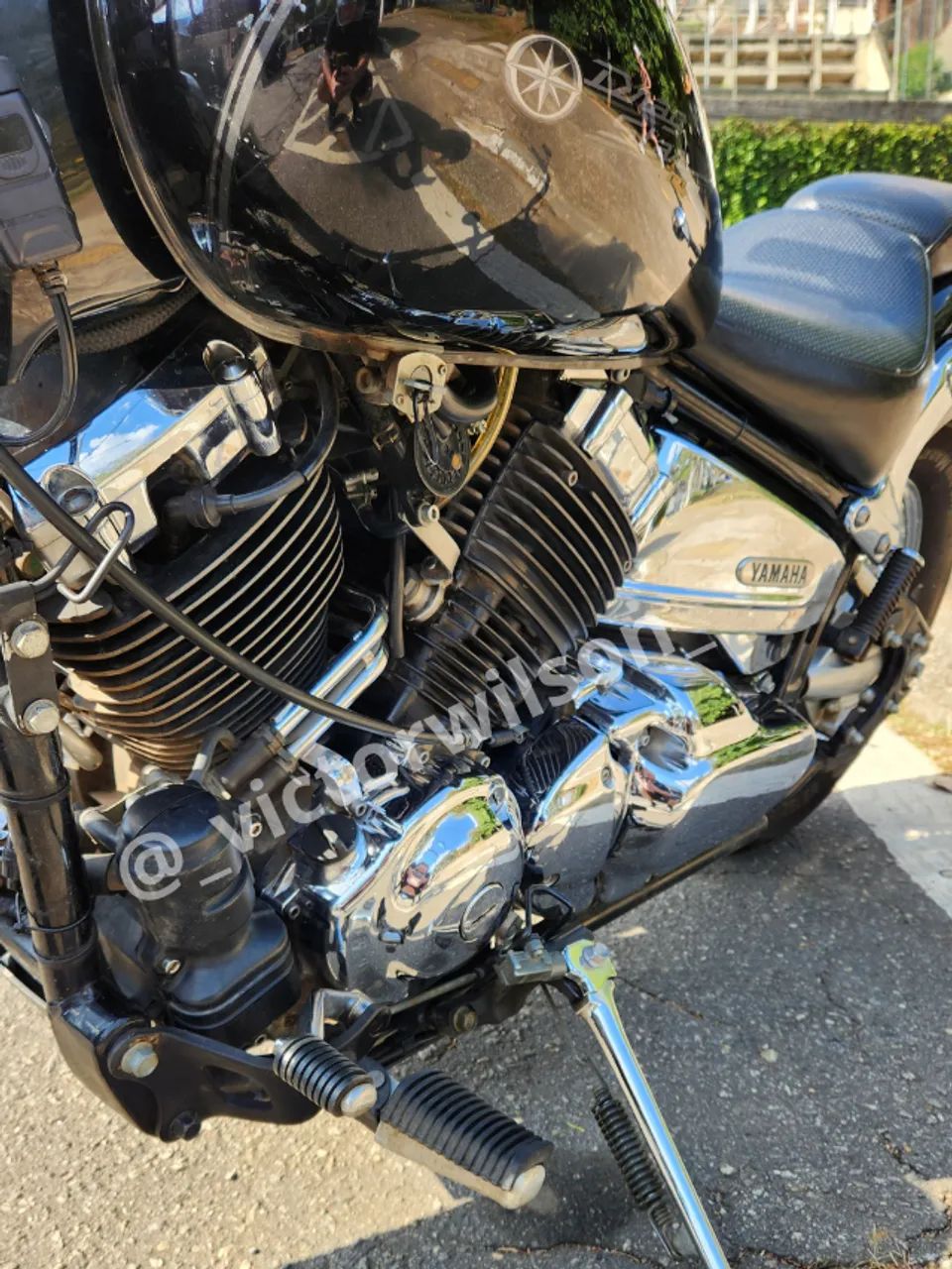 Dragstar 650 Preta 2005 Impecável - Baixa KM - Foto 10