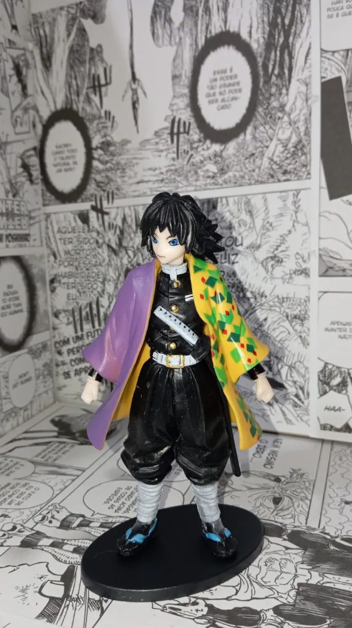 Boneco Action Figure Giyu Tomioka - Demon Slayer: Kimetsu no Yaiba. - Foto 5