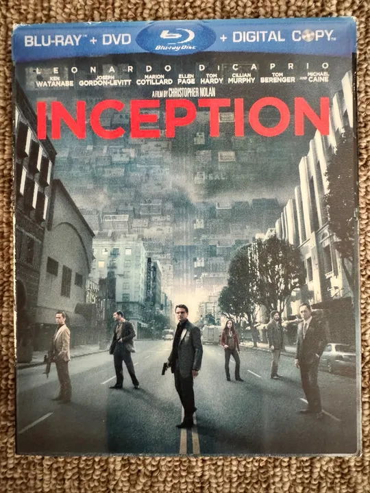 Blu-Ray Inception - Novo - Lacrado