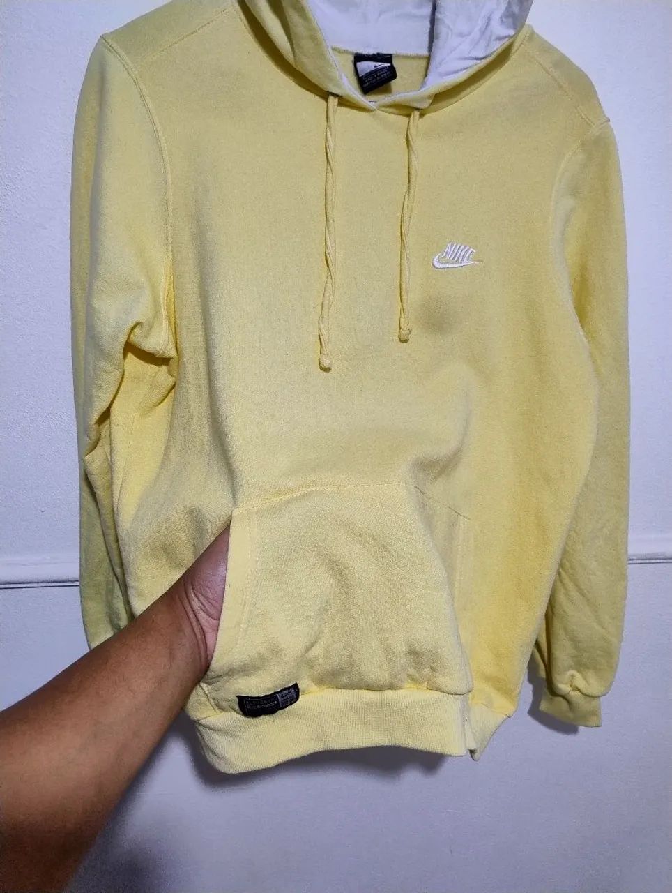 Moletom Nike Amarelo com Capuz - Foto 5