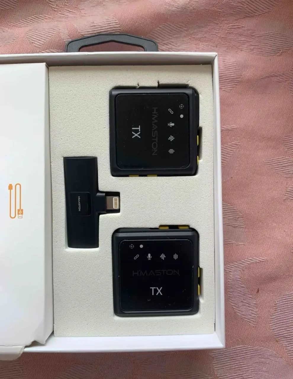 Microfone lapela para IPhone 