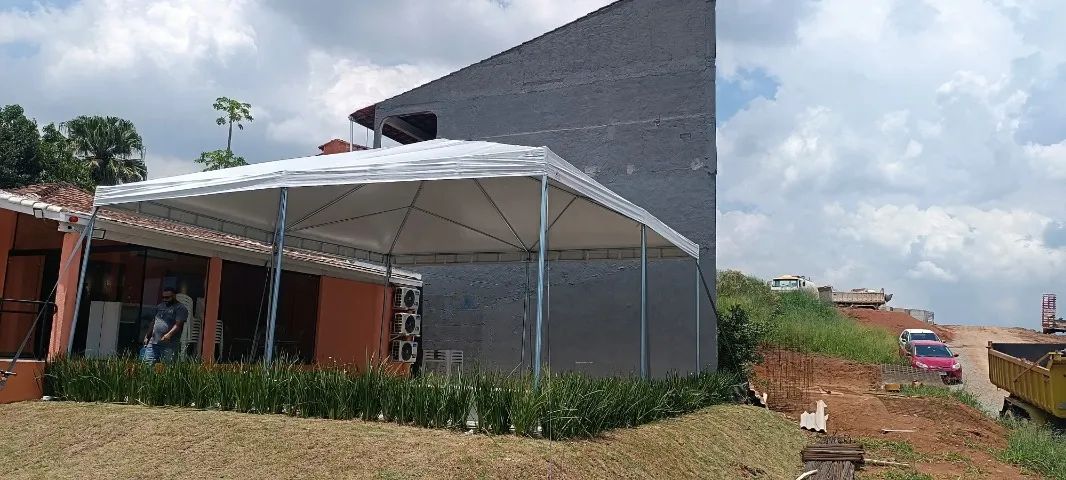 Tenda Galvanizada a Fogo 8x8