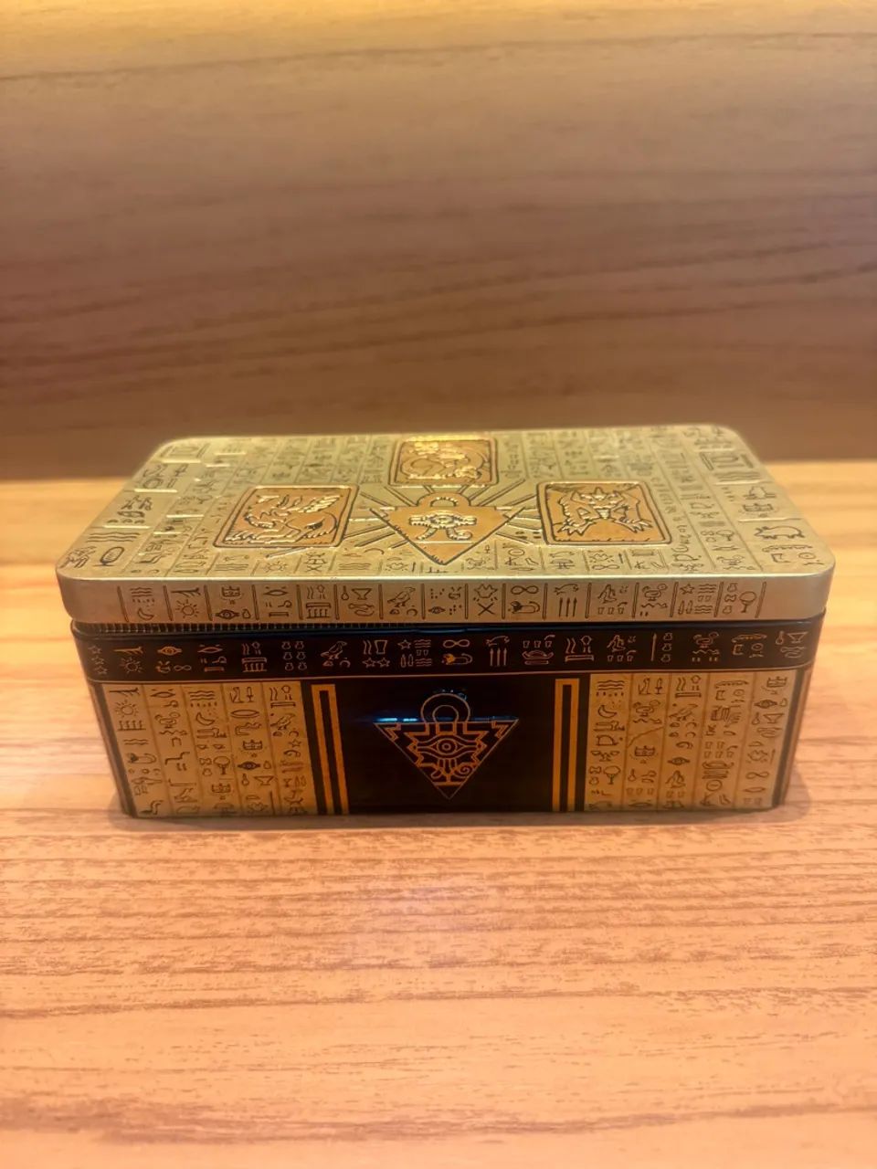Lata Yu-Gi-Oh! Colecionável cartas magic - Foto 2