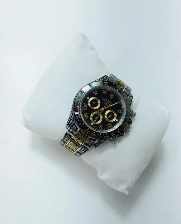 Relógio Elegante RLX Submariner Entalhado Luxo e Estilo em Cada Detalhe - Foto 3