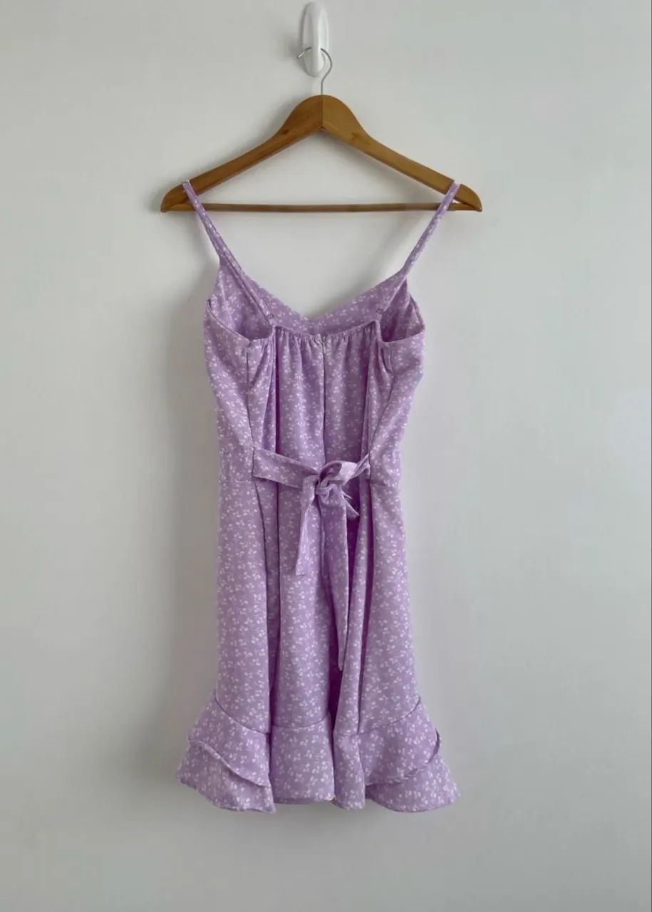 Vestido lilás P / M alcinhas  - Foto 4