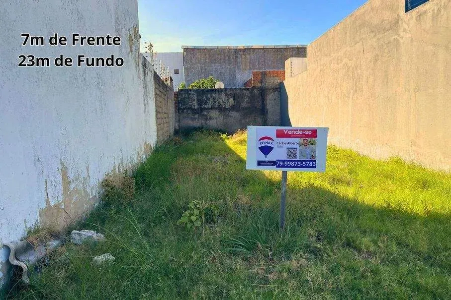 Lote à venda em rua pública, JABOTIANA, Aracaju, SE
