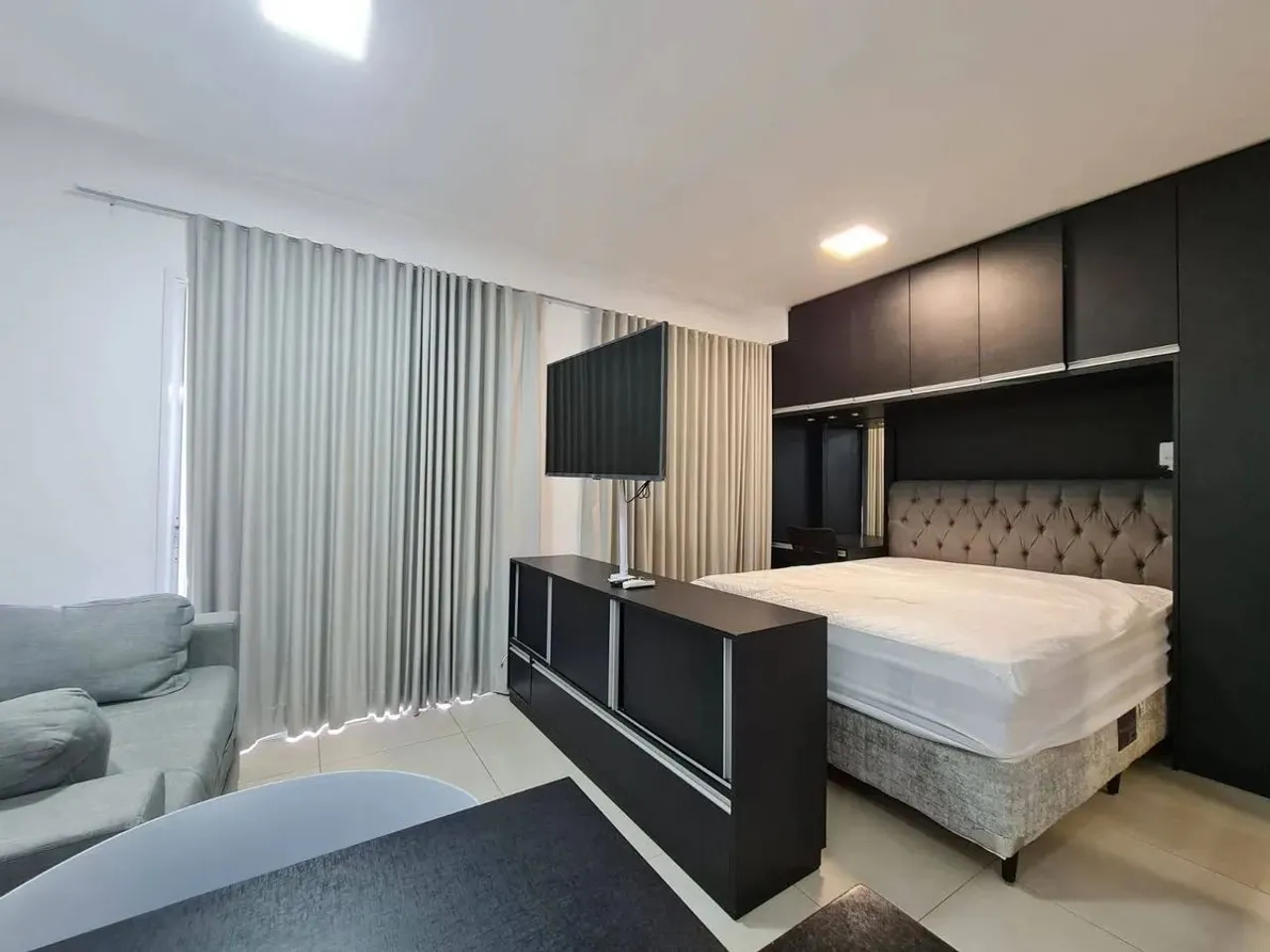 Flat para locação no Duo JK, mobiliado. Jardim Tarraf II, São José do Rio Preto, SP