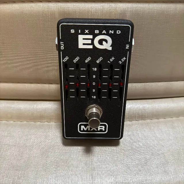 Pedal Mxr Equalizer 6 Band - Super Conservado!! - Instrumentos