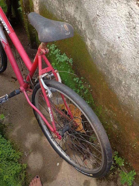 Bicicleta vermelha  - Foto 6