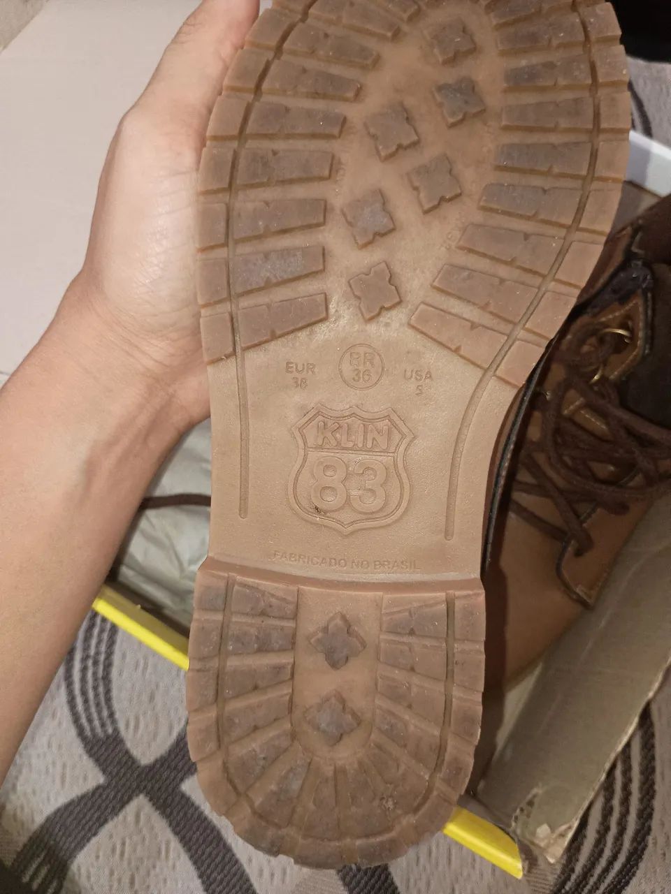 Bota Marrom - Foto 4