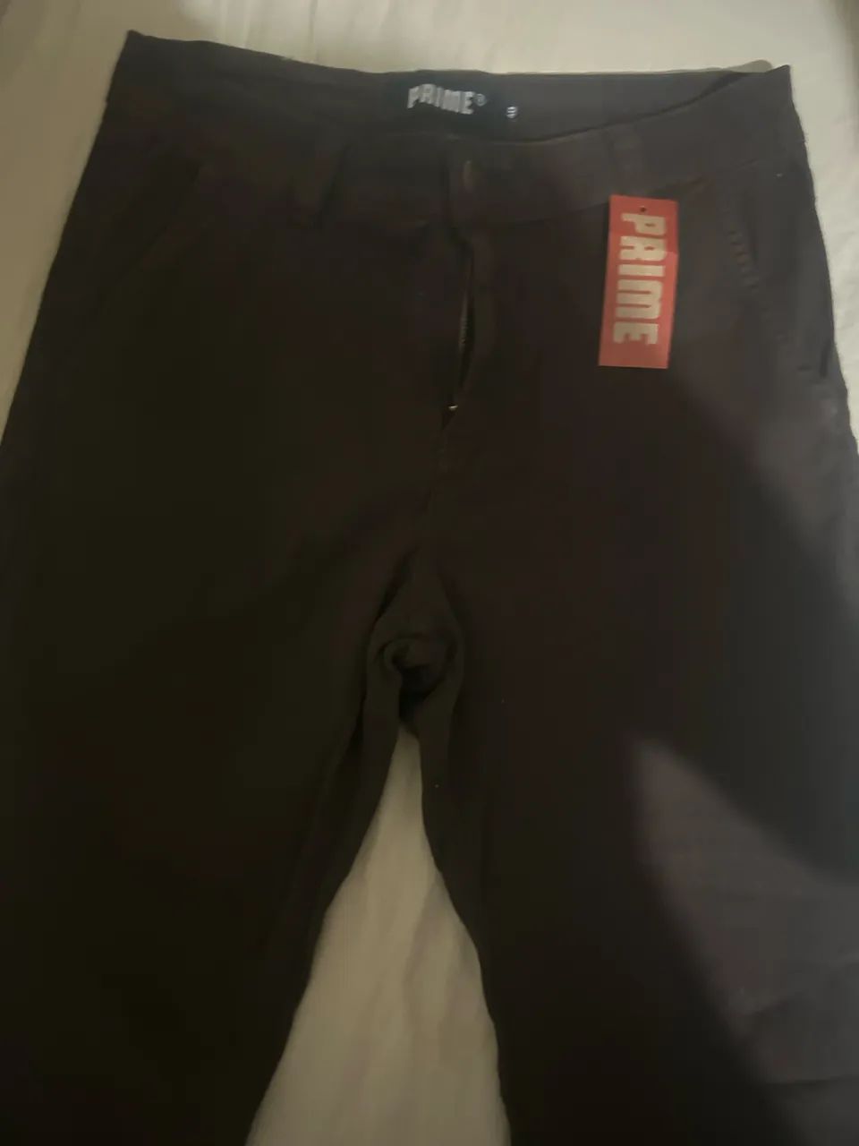 calça social chino, marrom. Nova. Nunca usada. - Foto 4