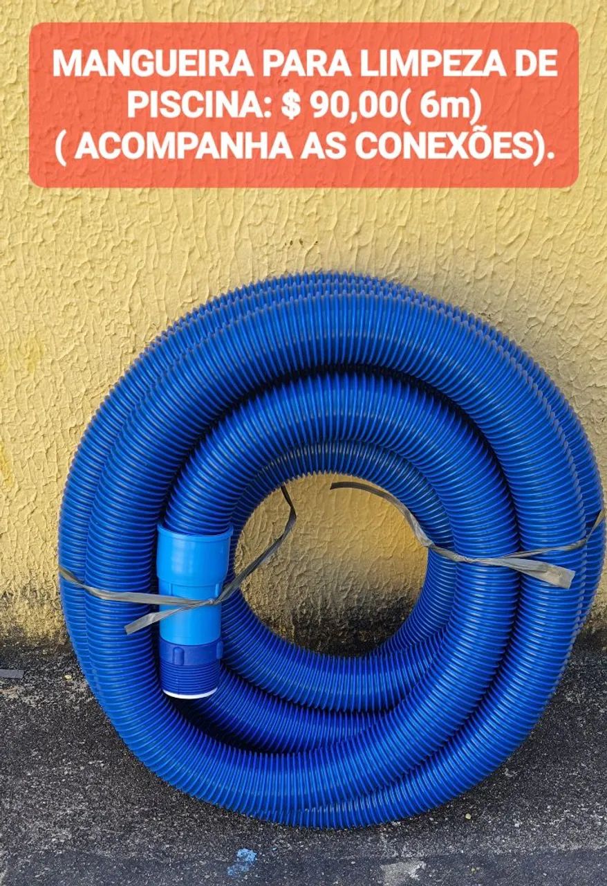 MANGUEIRA PARA LIMPEZA DE PISCINA 