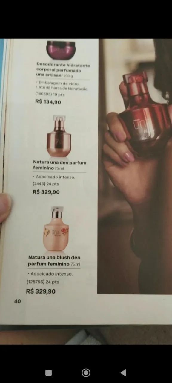 Perfume Natura una blush  - Foto 2