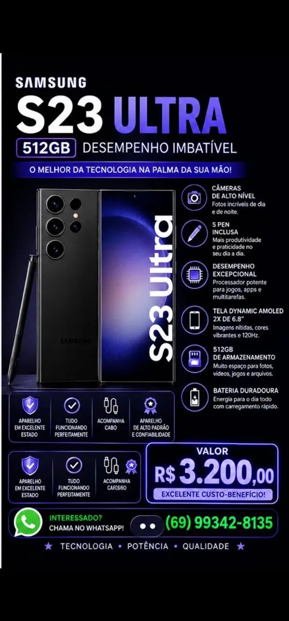 S23 Ultra 512GB