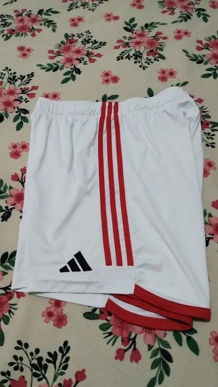 Calção do Flamengo 2023 Branco  - Foto 2
