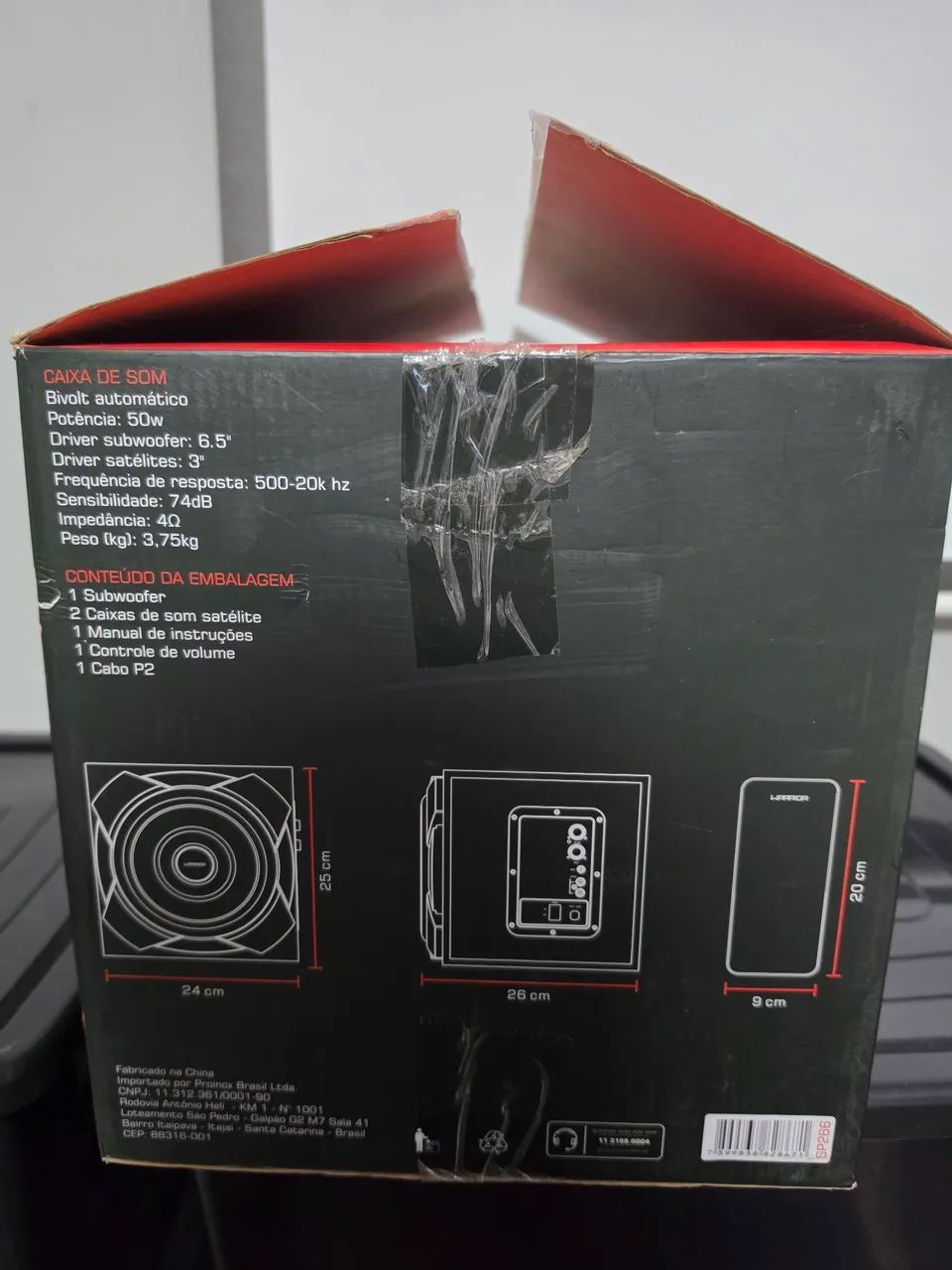 Speaker Gamer Odysseus warrior 50w RMS - Foto 4