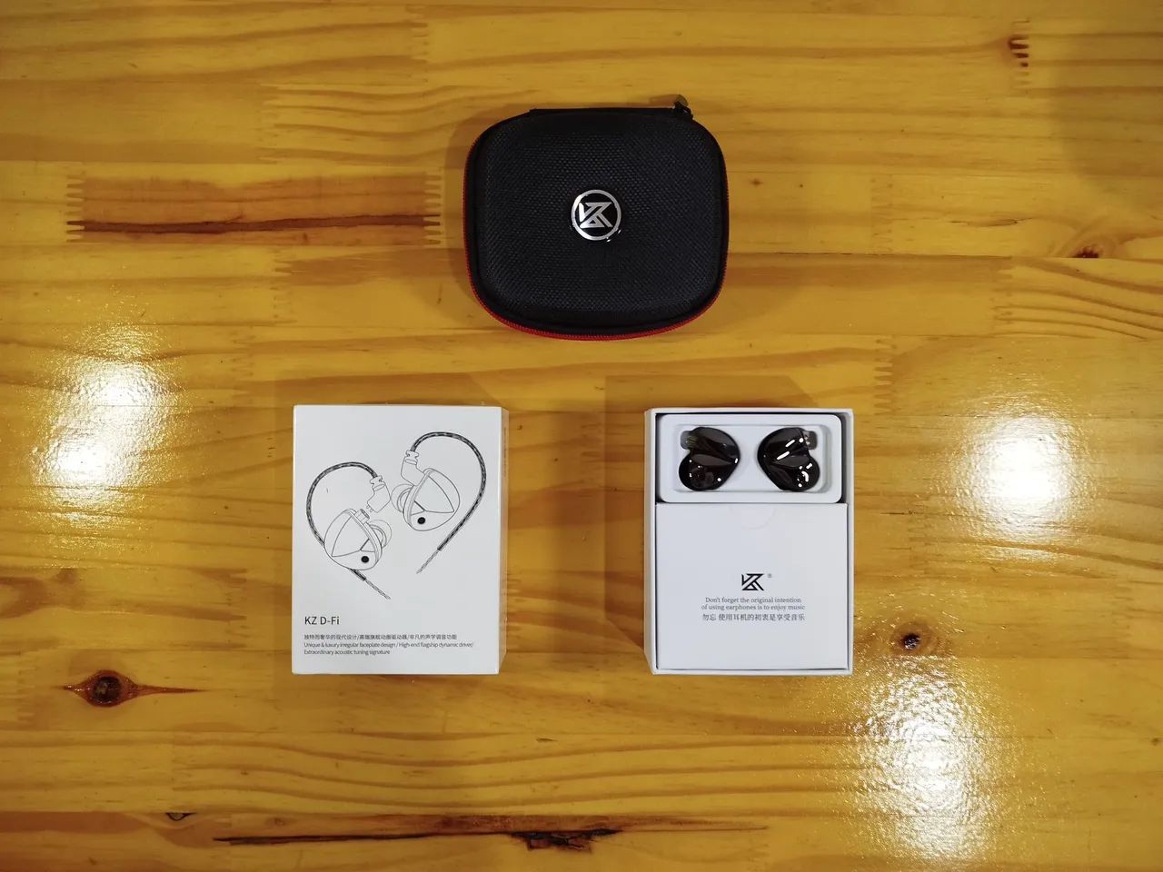 Fone Profissional KZ D-Fi tuning - grátis bag - Lacrado! - Foto 4