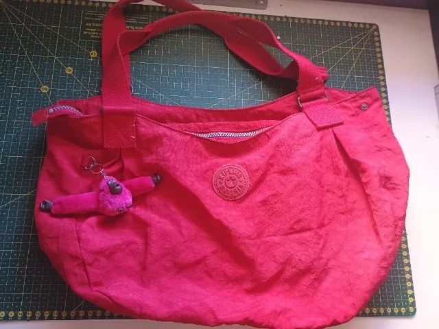 bolsa original da kipling vermelha - Foto 3