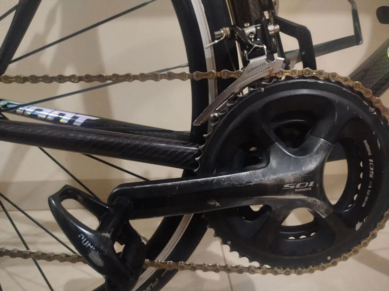 Bicicleta speed Giant Carbono - Foto 2