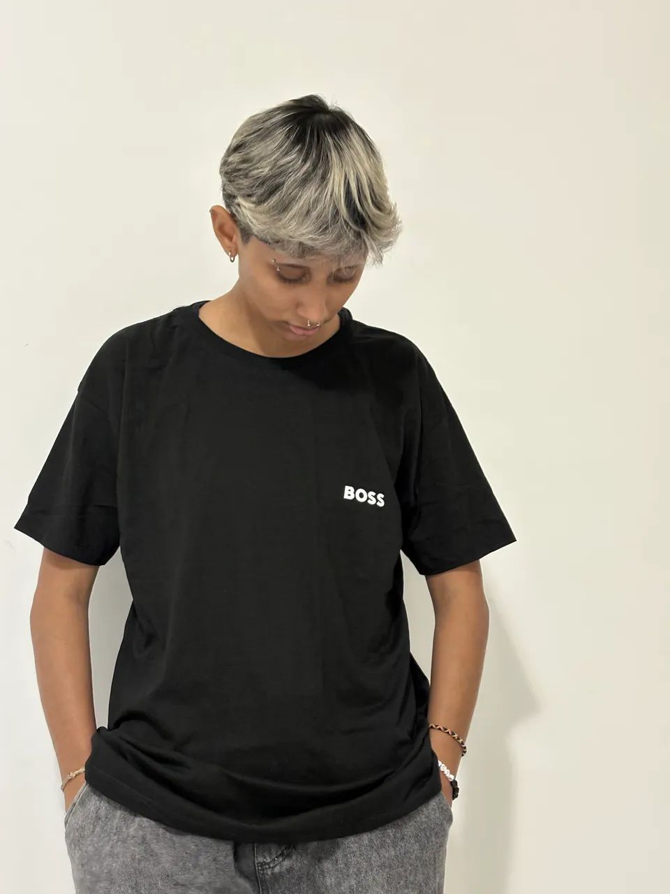 Camisa Boss básica  - Foto 3