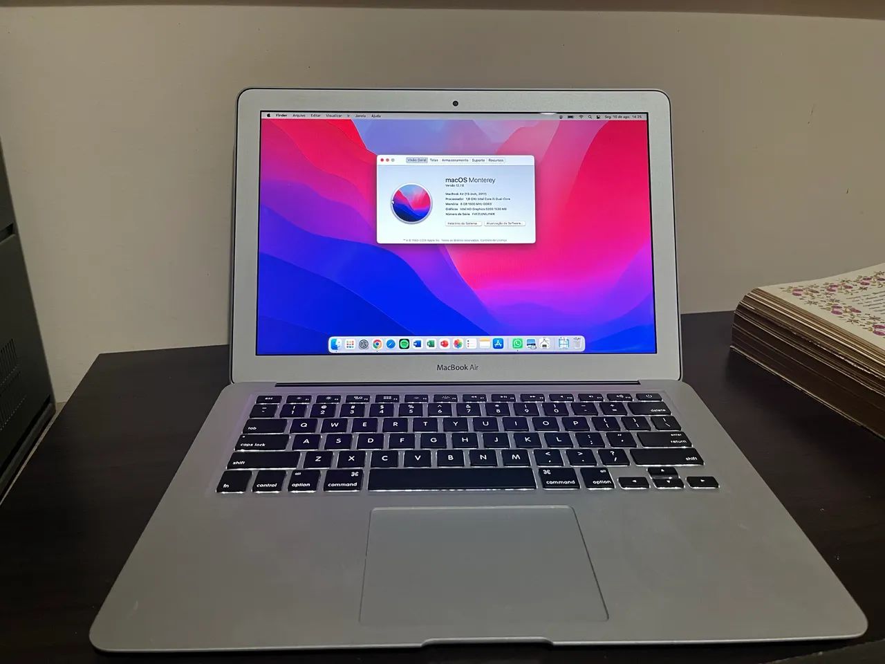 Vendo MacBook Air 2017 8gb de RAM 