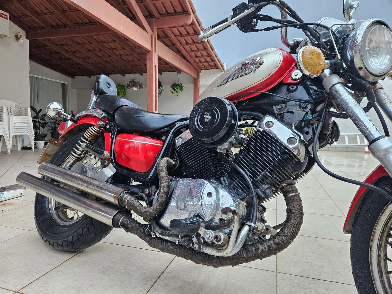 Virago 535 monocarburada Ano 2001 excelente! - Foto 4